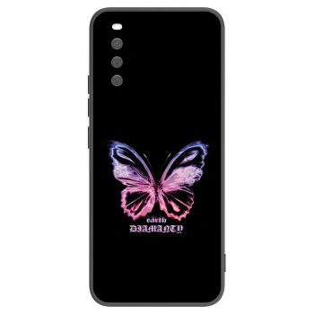 Maskica za Sony Xperia 10 III - Diamanty Purple