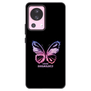 Picasee crna silikonska maskica za Xiaomi 13 Lite - Diamanty Purple