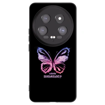 Picasee crna silikonska maskica za Xiaomi 14 Ultra - Diamanty Purple