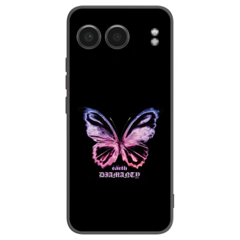 Picasee crna silikonska maskica za OnePlus Nord 4 - Diamanty Purple