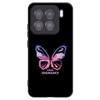Picasee crna silikonska maskica za Xiaomi 15 - Diamanty Purple