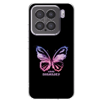 Picasee silikonska prozirna maskica za Xiaomi 15 - Diamanty Purple