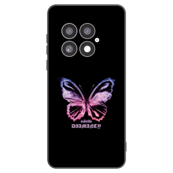 Picasee crna silikonska maskica za OnePlus 13 5G - Diamanty Purple
