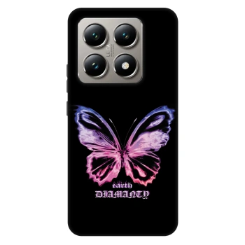 Maskica za Xiaomi 14T Pro - Diamanty Purple