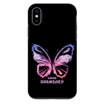 Maskica za Apple iPhone X/XS - Diamanty Purple