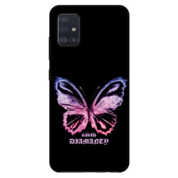 Maskica za Samsung Galaxy A51 A515F - Diamanty Purple