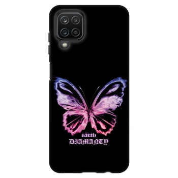 Maskica za Samsung Galaxy A12 A125F - Diamanty Purple