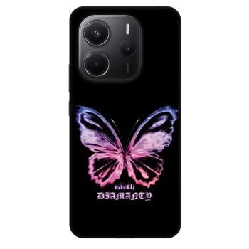 Maskica za Xiaomi Redmi Note 14 4G - Diamanty Purple