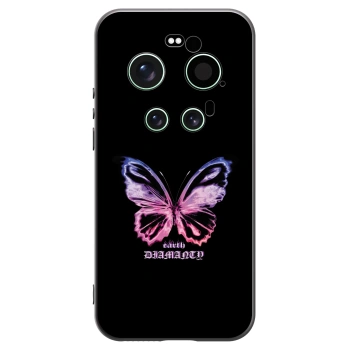 Picasee crna silikonska maskica za Xiaomi 17 Ultra - Diamanty Purple