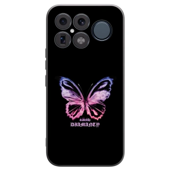 Picasee crna silikonska maskica za Xiaomi Poco F8 Ultra - Diamanty Purple