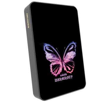 Prijenosni punjač s MagSafe 10 000 mAh Sivo - Diamanty Purple