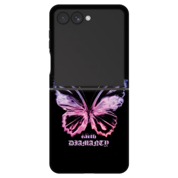 Maskica za Samsung Galaxy Z Flip7 5G - Diamanty Purple