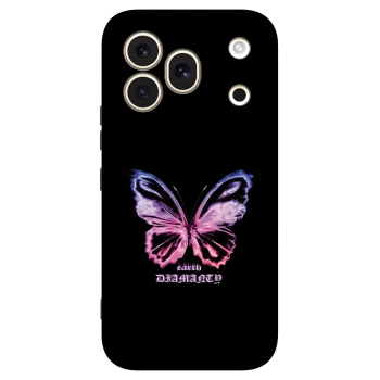Maskica za Honor 600 Pro - Diamanty Purple