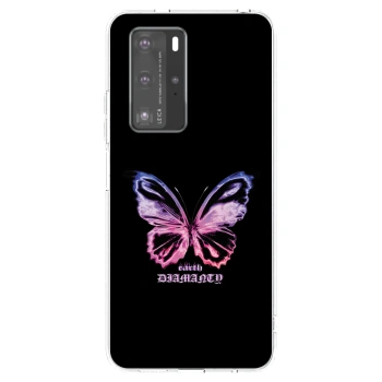 Maskica za Huawei P40 Pro - Diamanty Purple