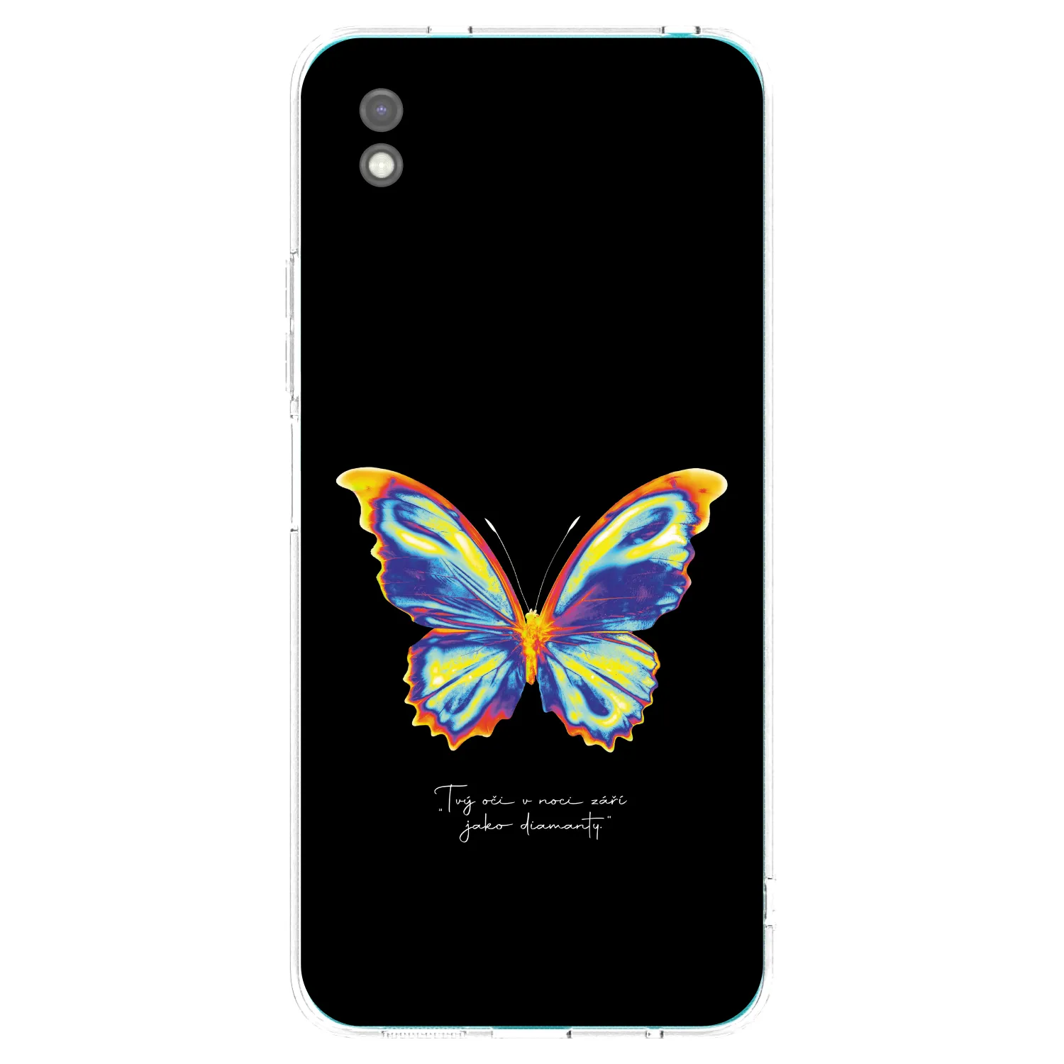 Picasee crna silikonska maskica za Xiaomi Redmi 9A - Diamanty Black