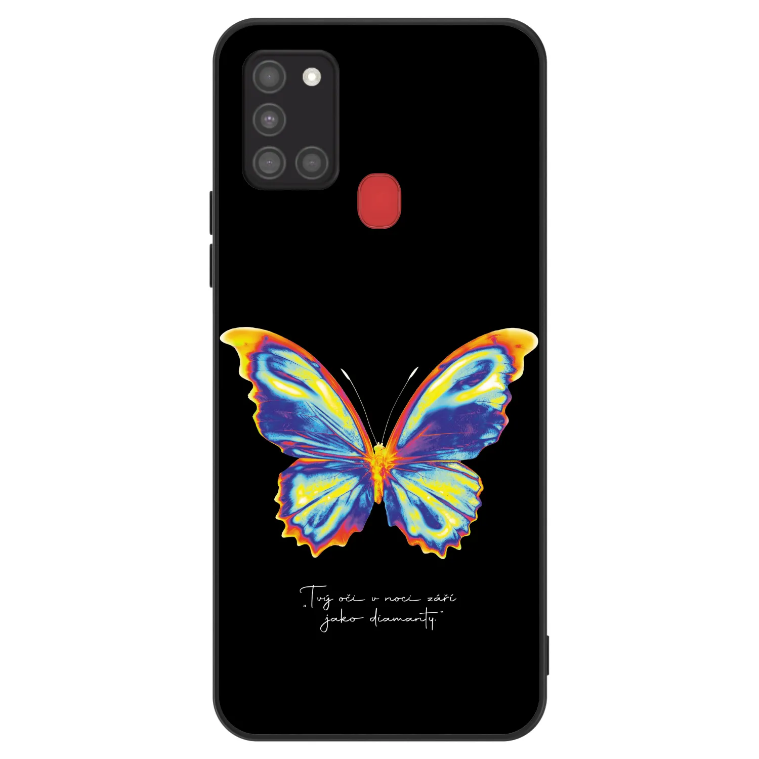 Picasee ULTIMATE CASE za Samsung Galaxy A21s - Diamanty Black