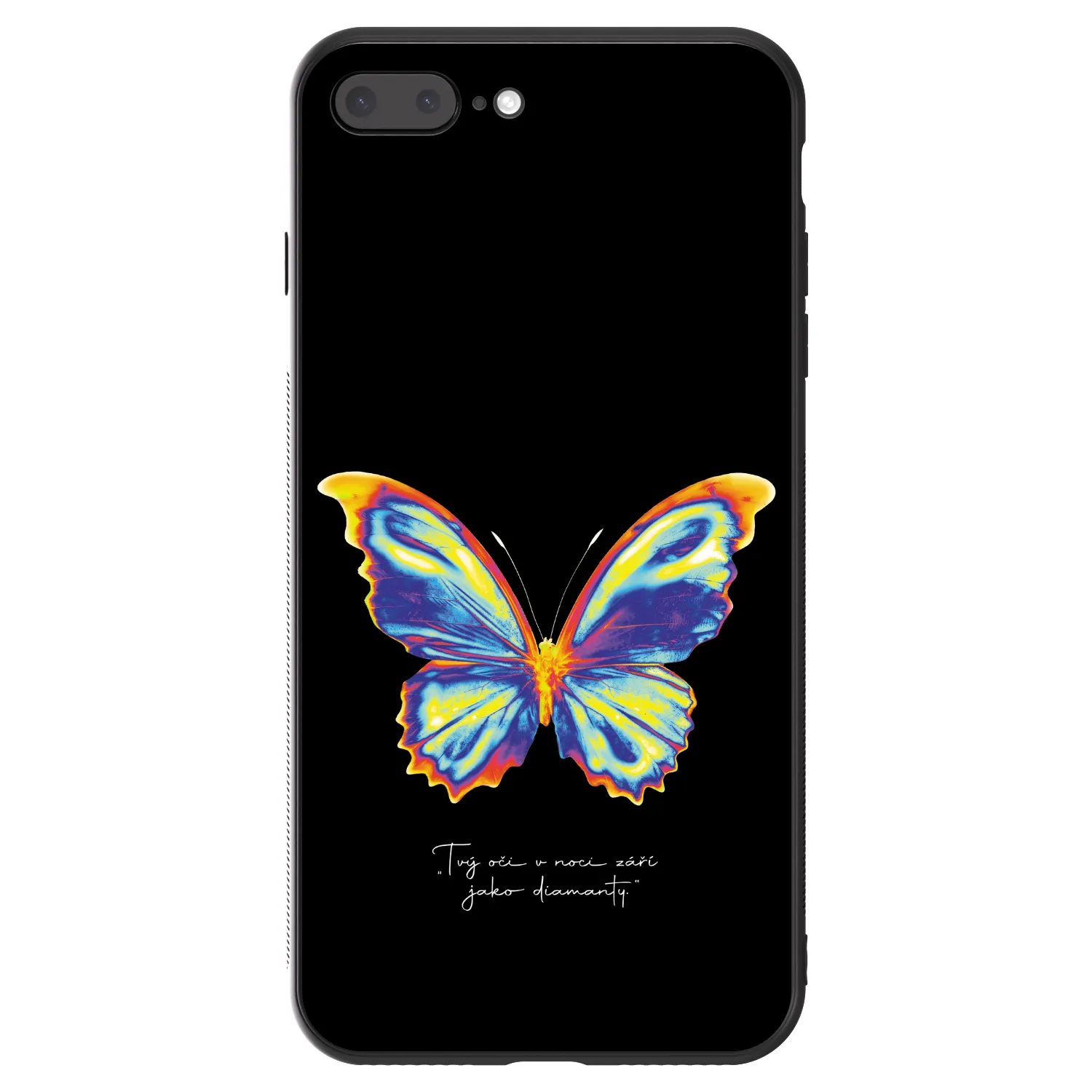 Picasee ULTIMATE CASE za Apple iPhone 7 Plus - Diamanty Black