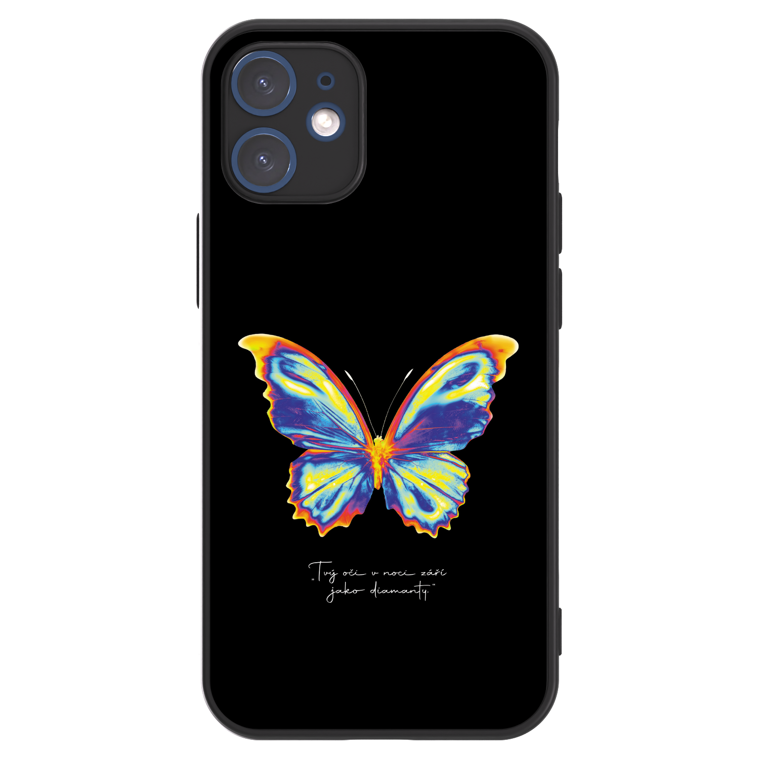 Picasee ULTIMATE CASE za Apple iPhone 12 mini - Diamanty Black