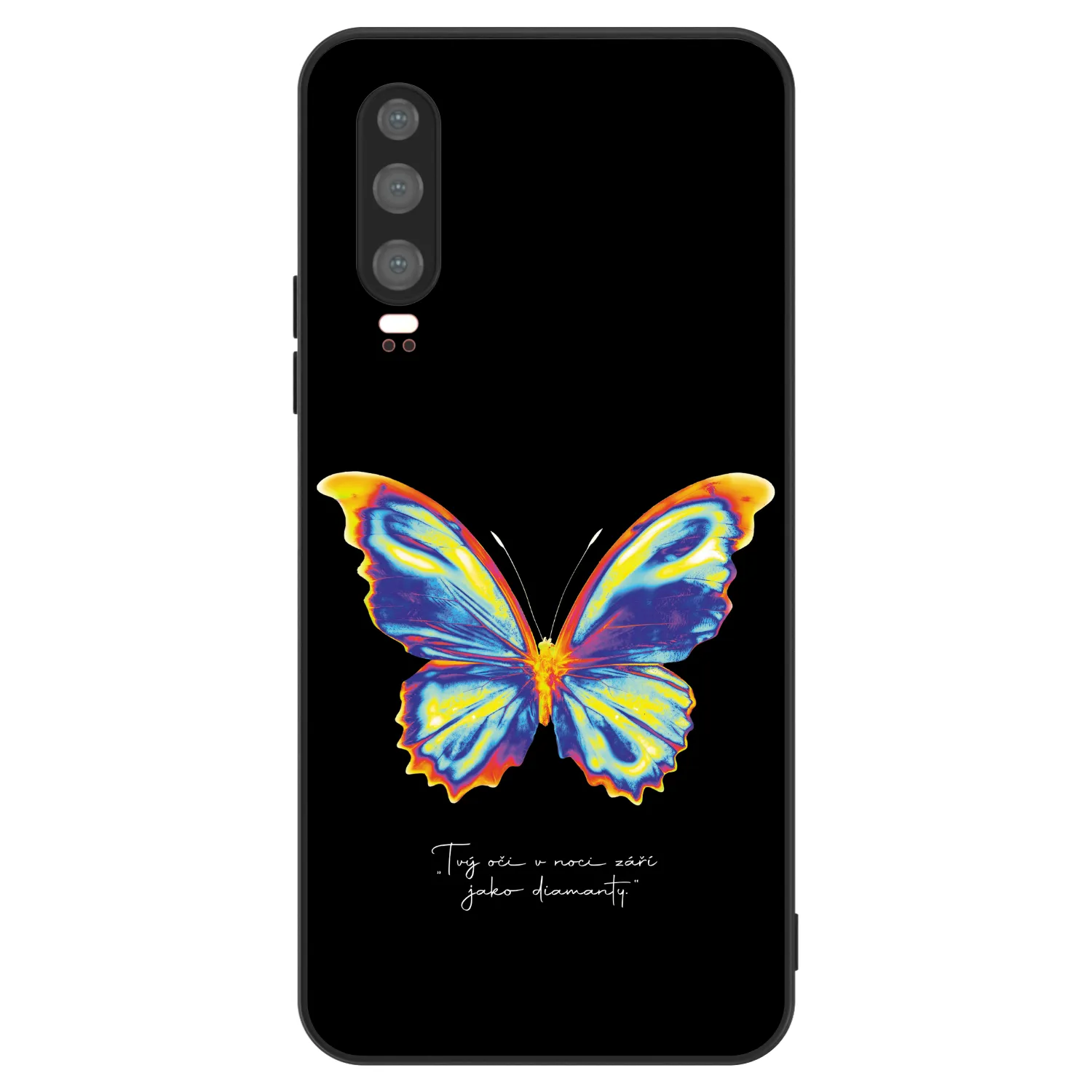 Picasee ULTIMATE CASE za Huawei P30 - Diamanty Black