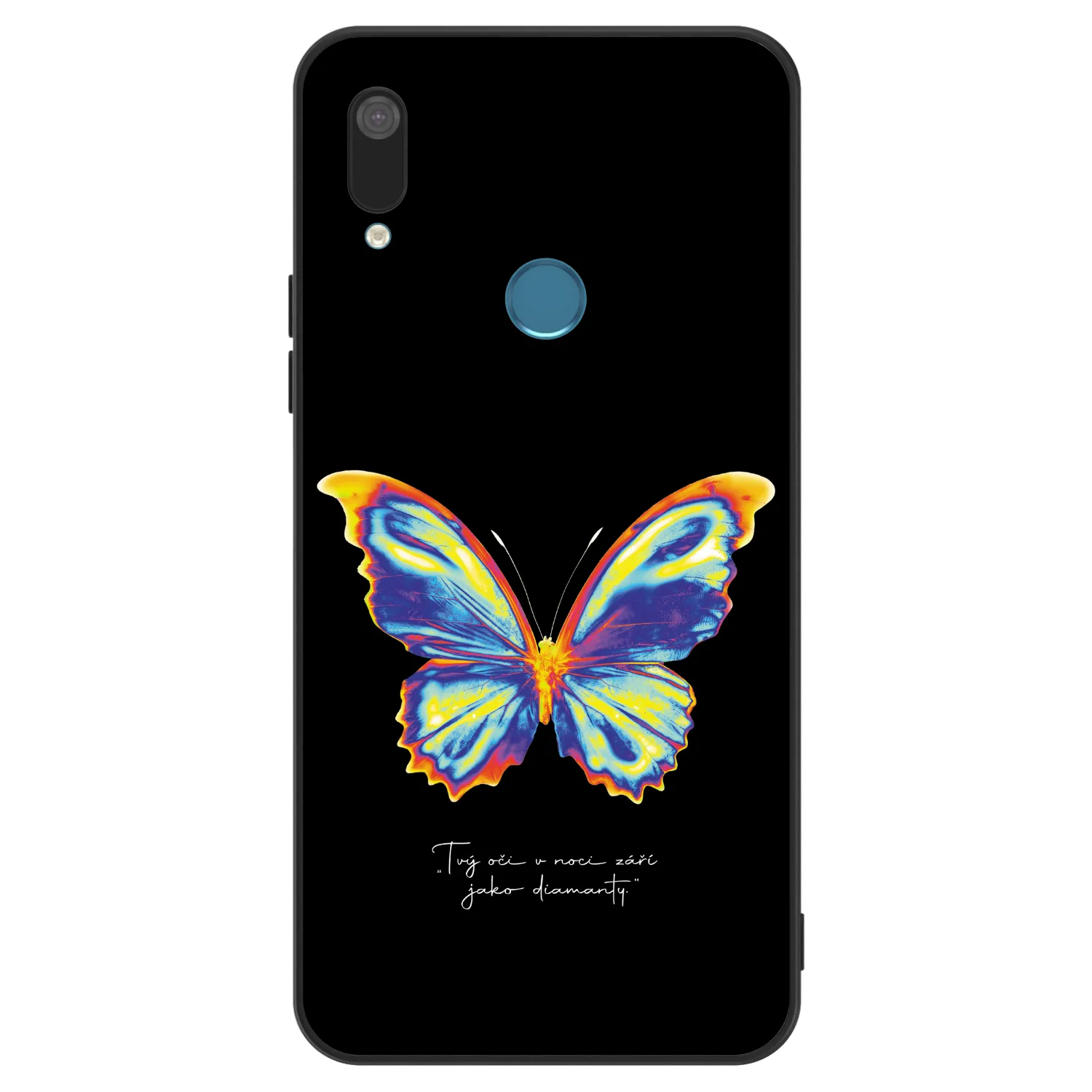 Picasee ULTIMATE CASE za Huawei Y7 2019 - Diamanty Black