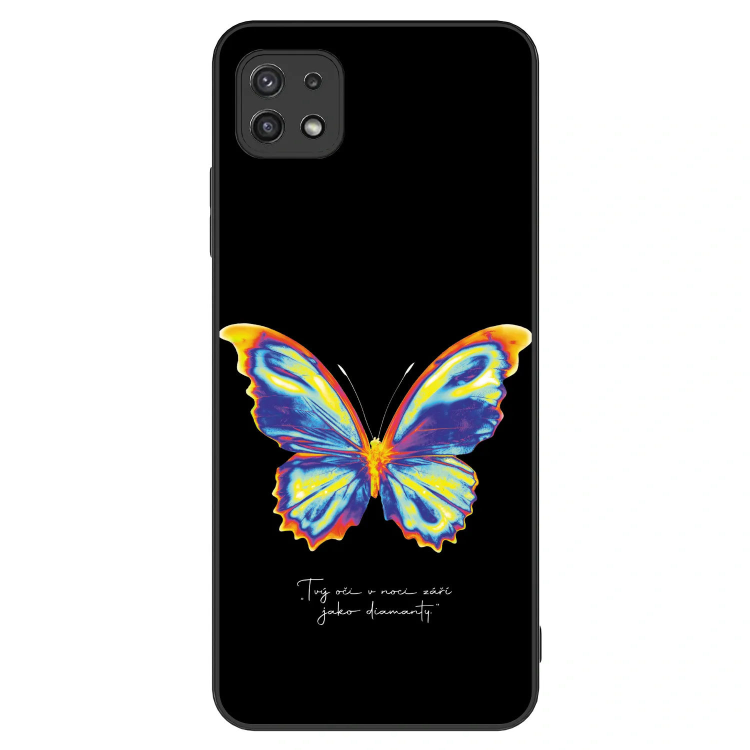 Picasee ULTIMATE CASE za Samsung Galaxy A22 A226B 5G - Diamanty Black