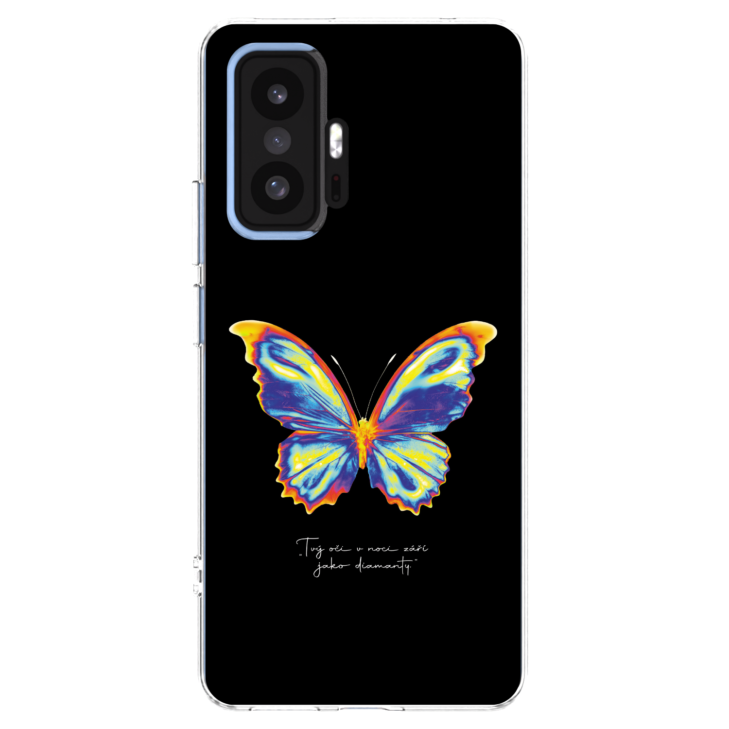 Picasee silikonska prozirna maskica za Xiaomi 11T Pro - Diamanty Black