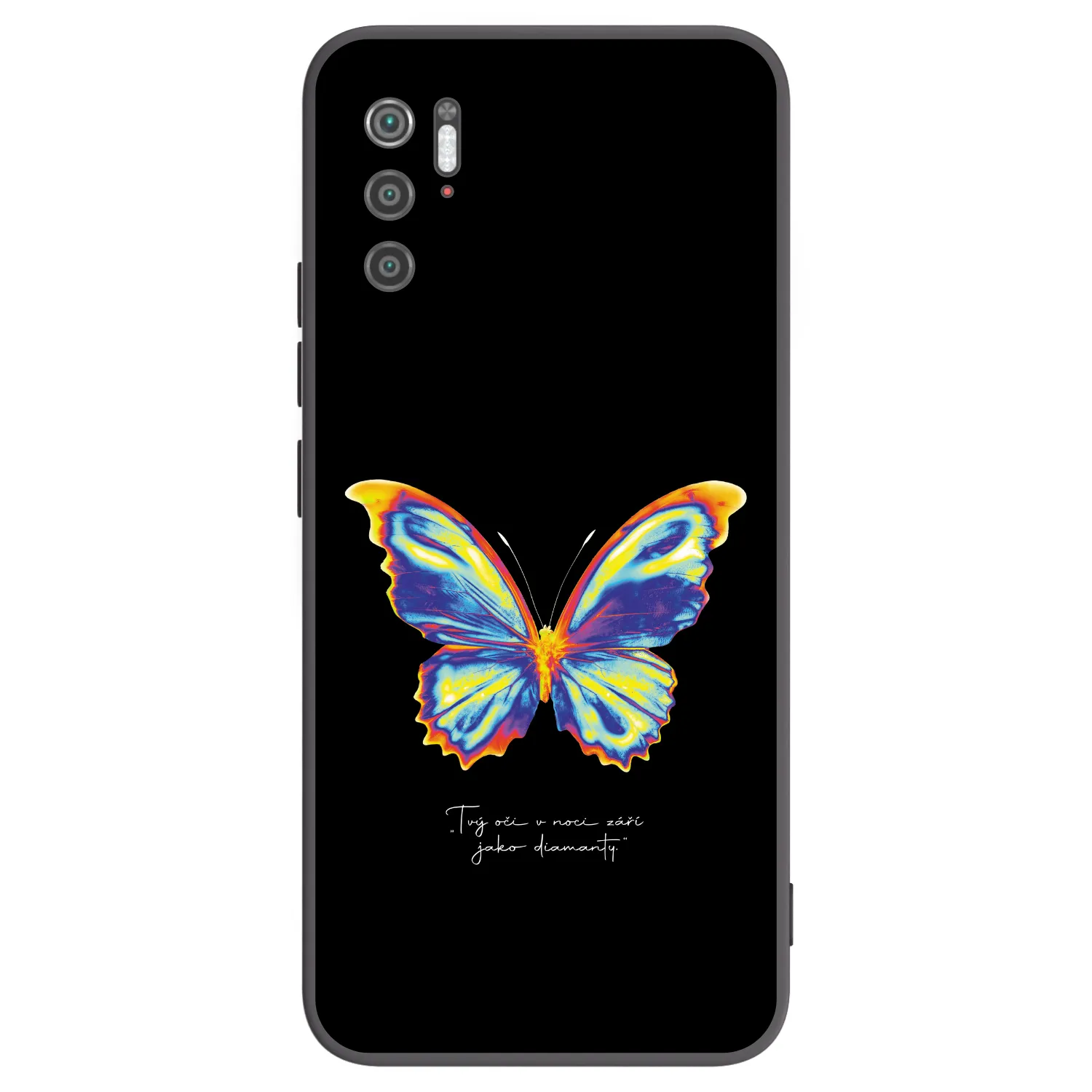 Picasee crna silikonska maskica za Xiaomi Poco M3 Pro 5G - Diamanty Black