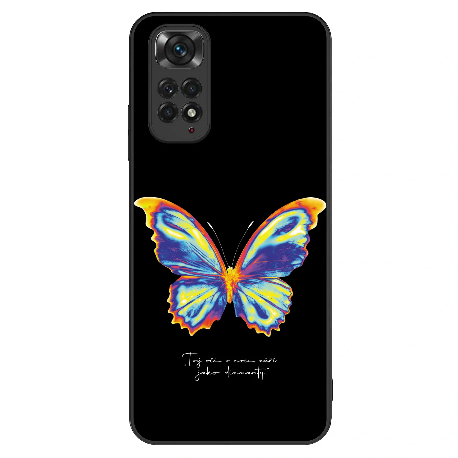 Picasee ULTIMATE CASE za Xiaomi Redmi Note 11 - Diamanty Black