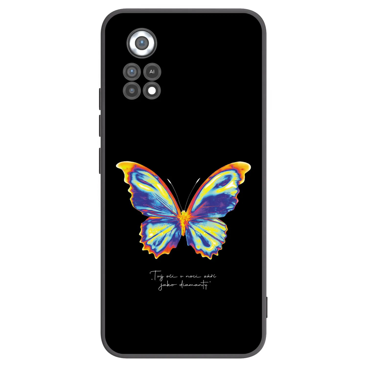 Picasee crna silikonska maskica za Xiaomi Poco X4 Pro 5G - Diamanty Black