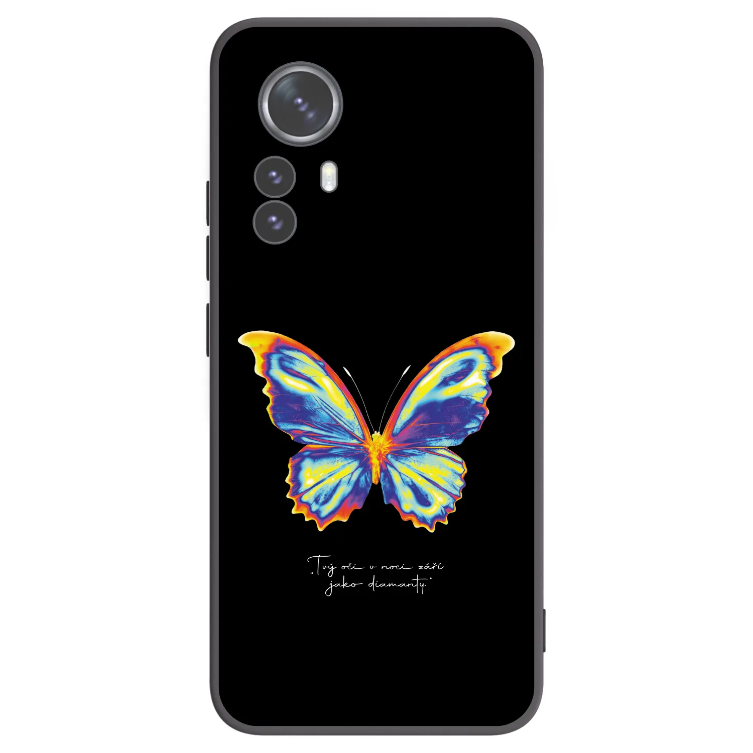 Picasee crna silikonska maskica za Xiaomi 12 Pro - Diamanty Black