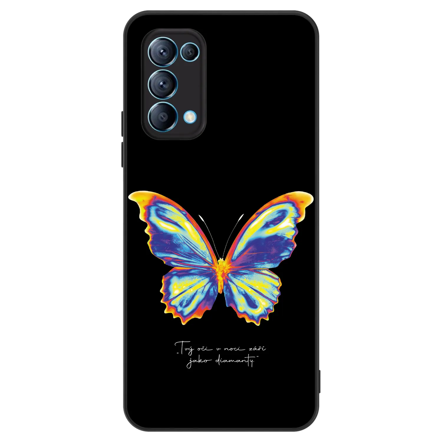Picasee ULTIMATE CASE za OPPO Reno 5 5G - Diamanty Black