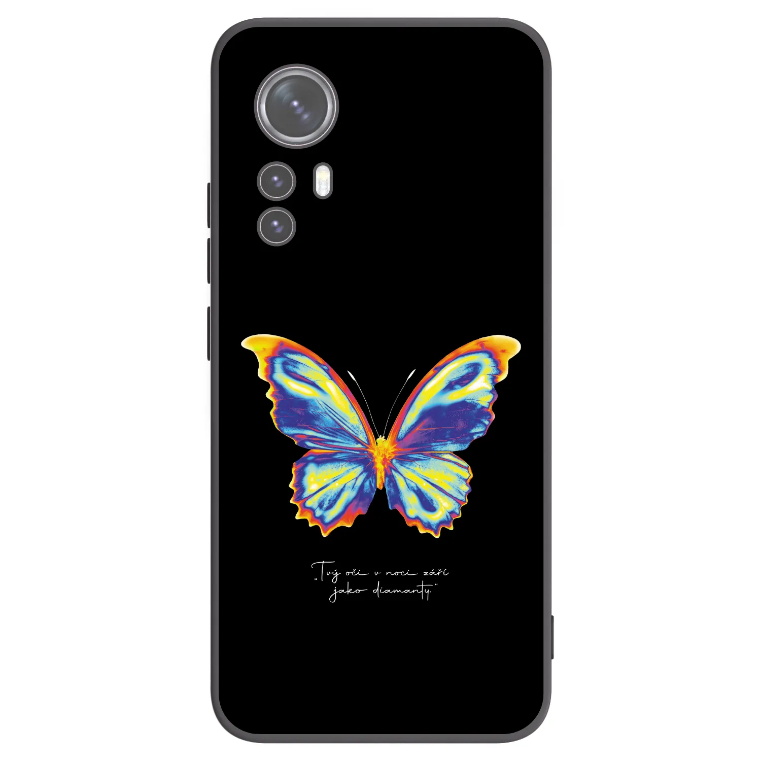Picasee crna silikonska maskica za Xiaomi 12X - Diamanty Black
