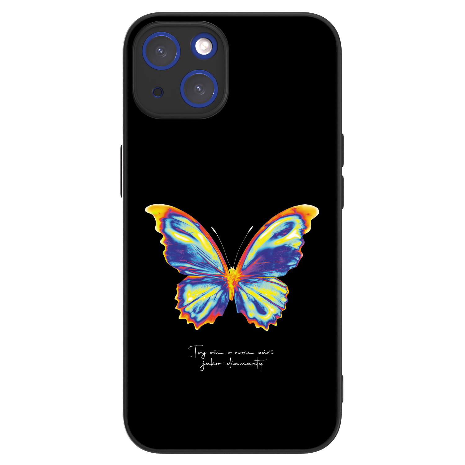 Picasee ULTIMATE CASE za Apple iPhone 14 - Diamanty Black