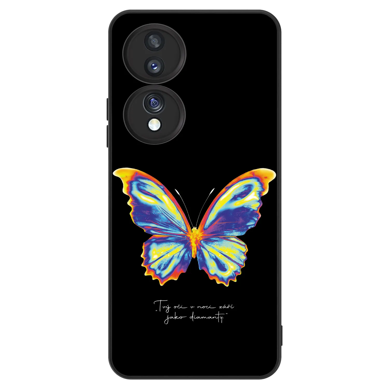 Picasee ULTIMATE CASE za Honor 70 - Diamanty Black