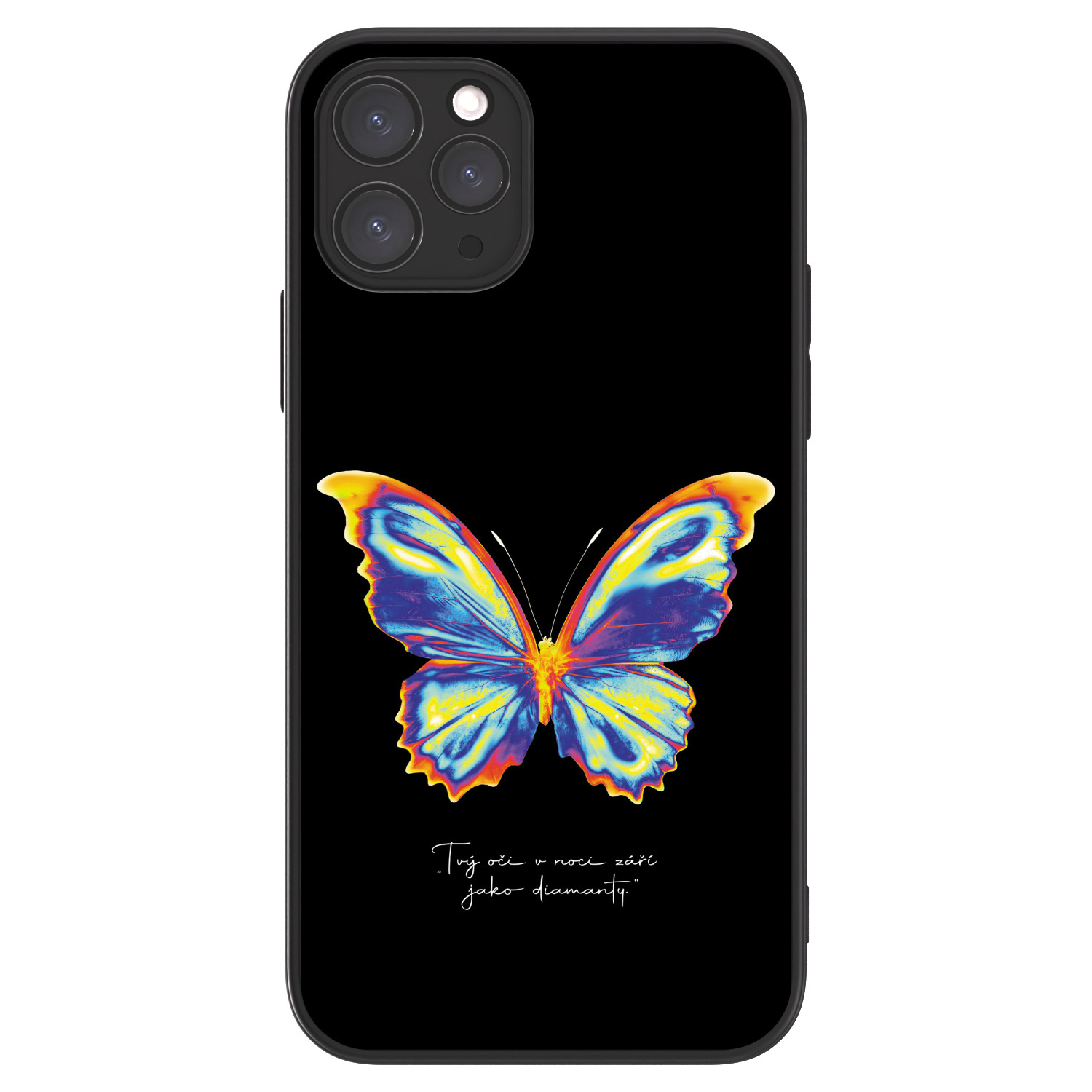 Picasee ULTIMATE CASE MagSafe za Apple iPhone 11 Pro - Diamanty Black