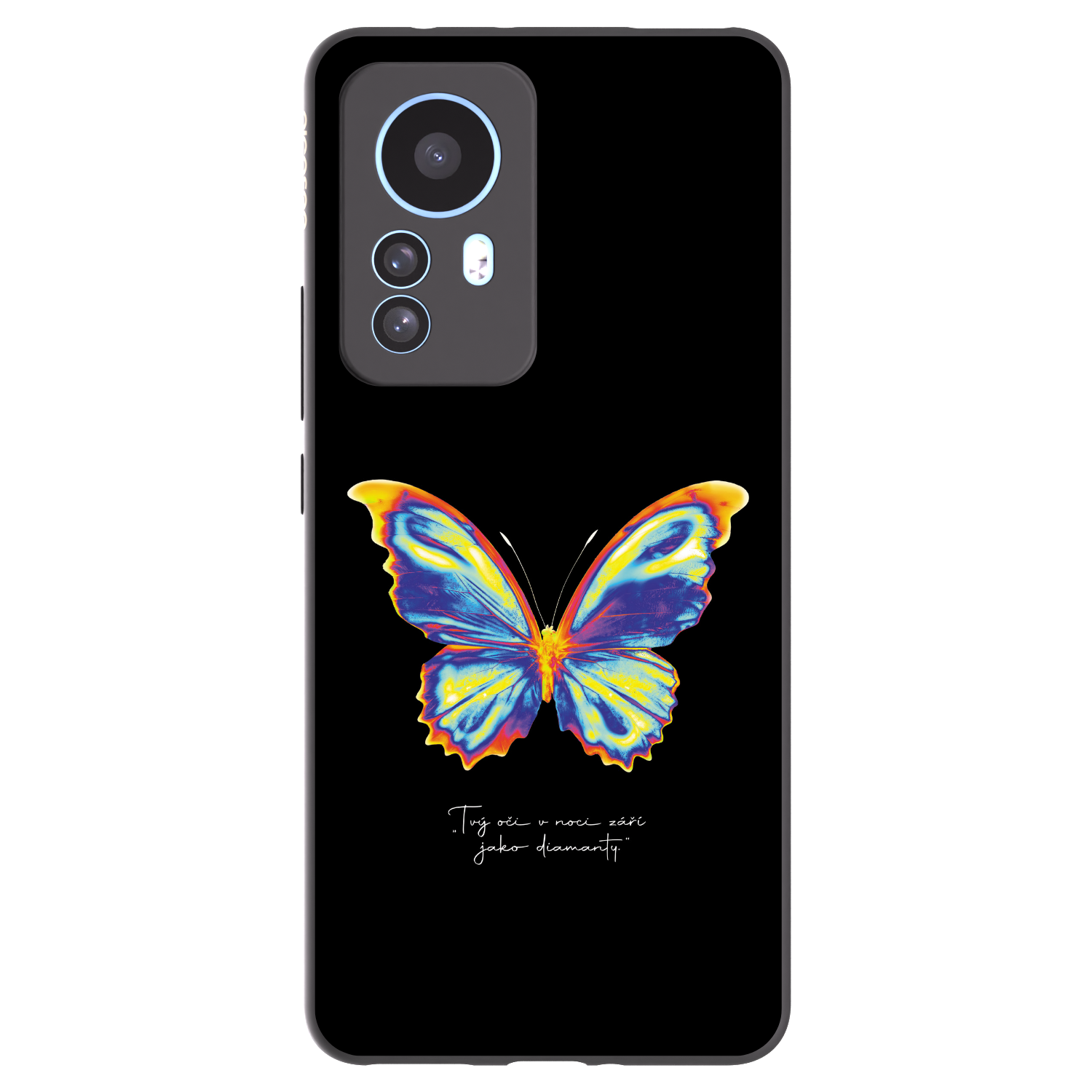 Picasee crna silikonska maskica za Xiaomi 12T - Diamanty Black