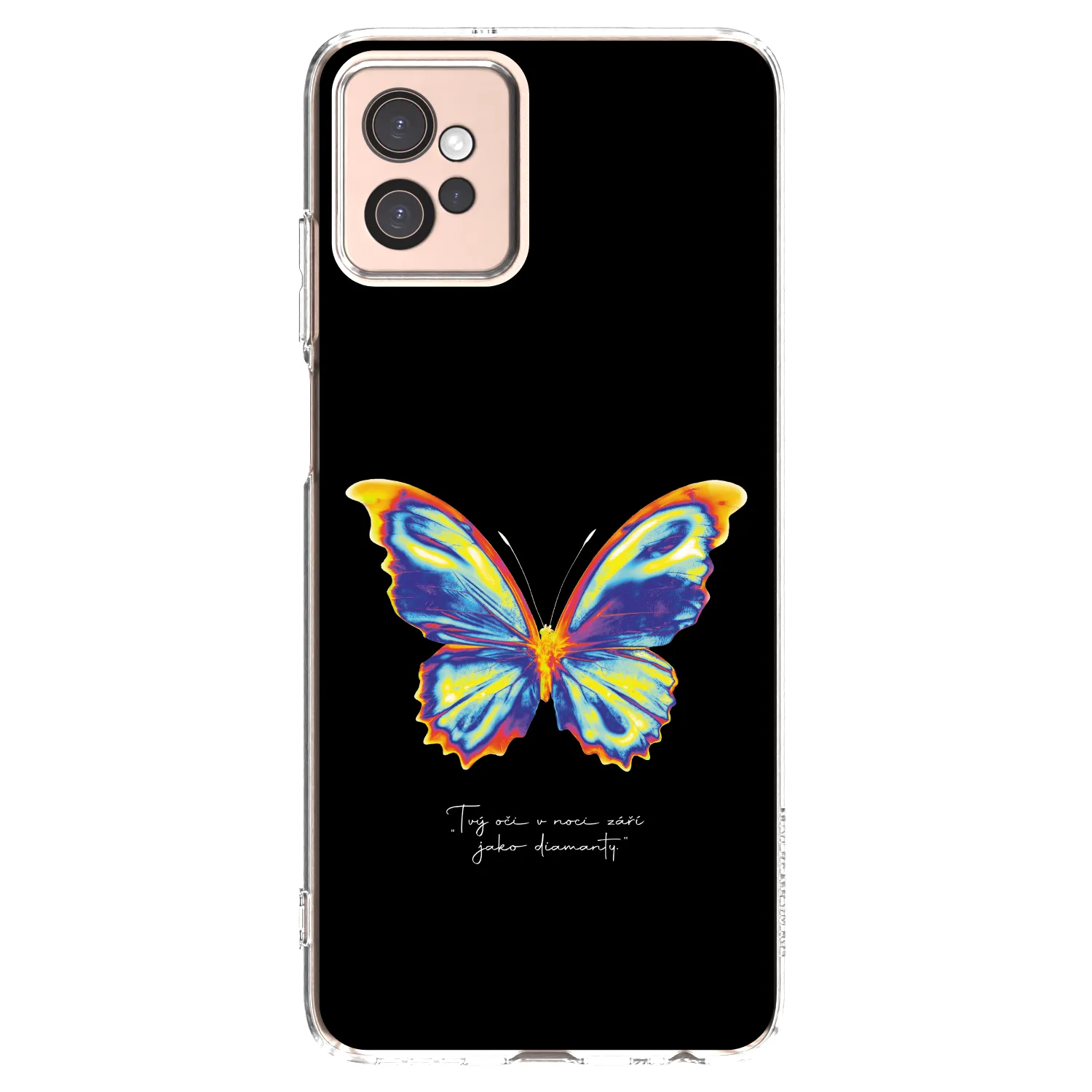 Picasee silikonska prozirna maskica za Motorola Moto G32 - Diamanty Black