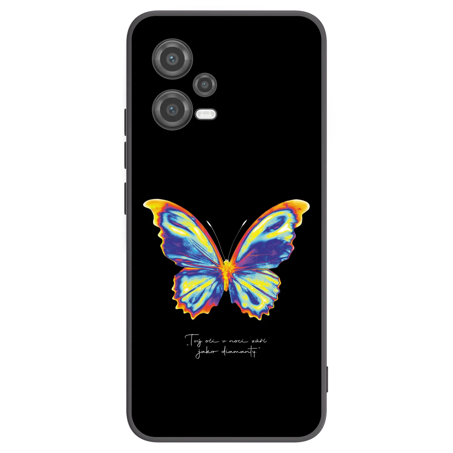 Picasee crna silikonska maskica za Xiaomi Poco X5 - Diamanty Black