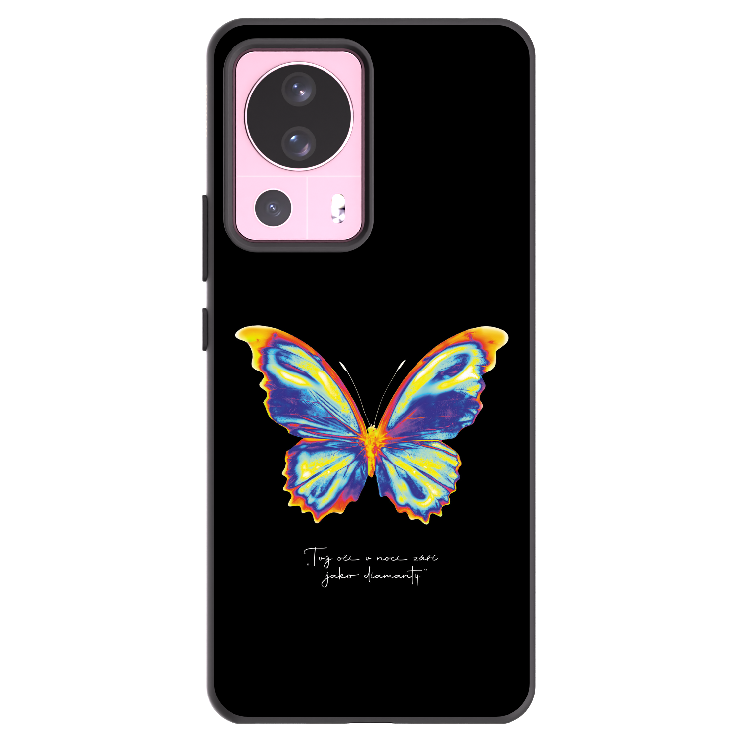 Picasee crna silikonska maskica za Xiaomi 13 Lite - Diamanty Black