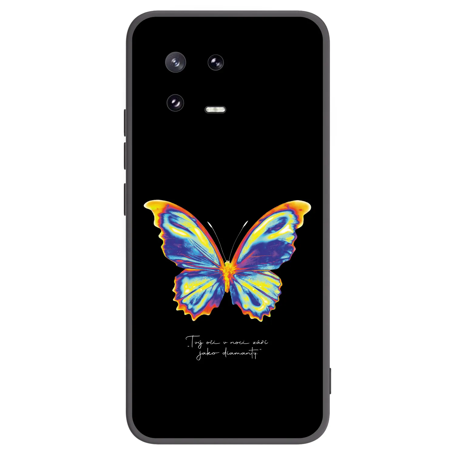 Picasee crna silikonska maskica za Xiaomi 13 Pro - Diamanty Black