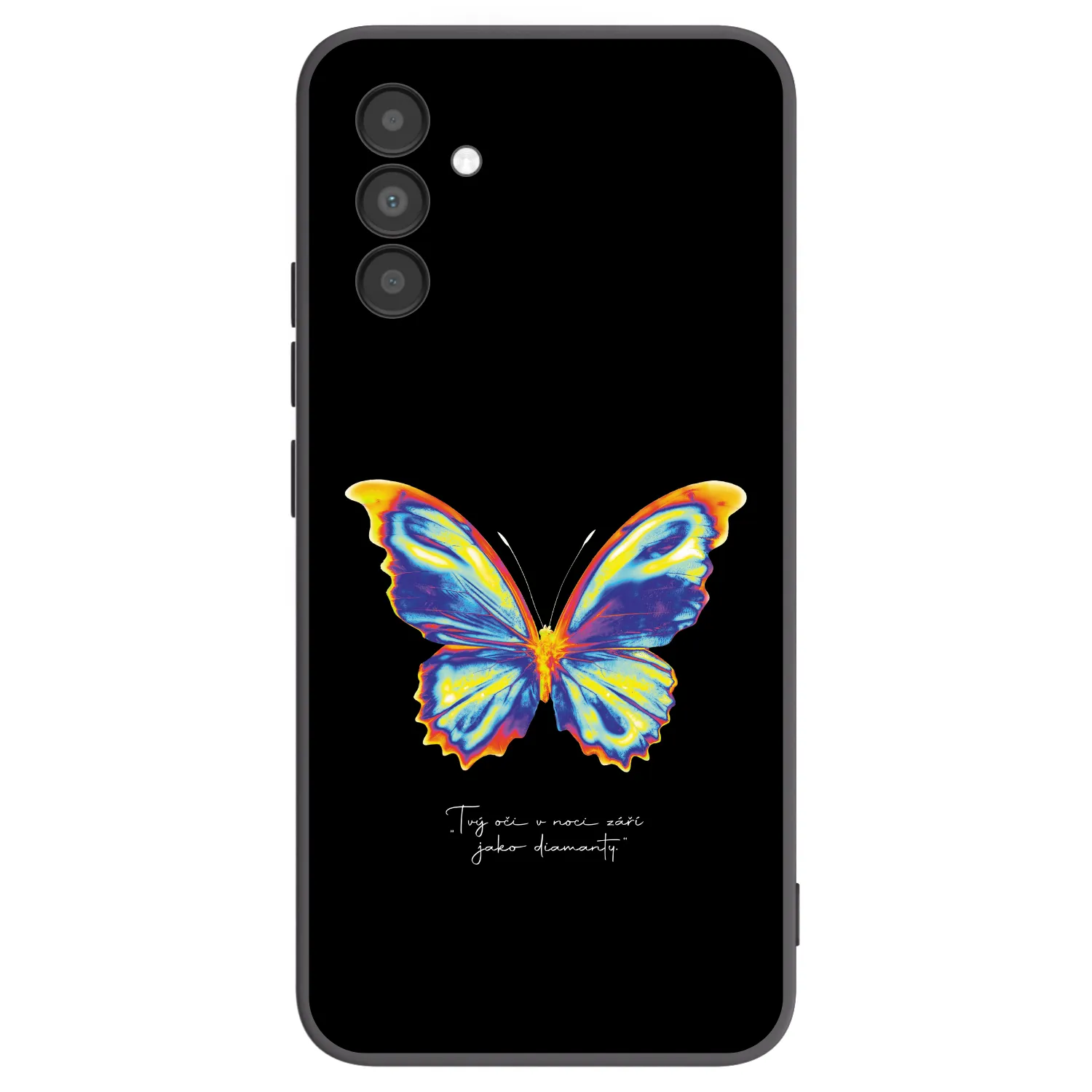 Picasee crna silikonska maskica za Samsung Galaxy A04s A047F - Diamanty Black
