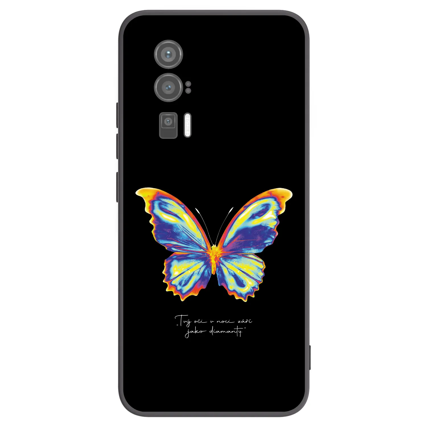Picasee crna silikonska maskica za Xiaomi Poco F5 Pro 5G - Diamanty Black