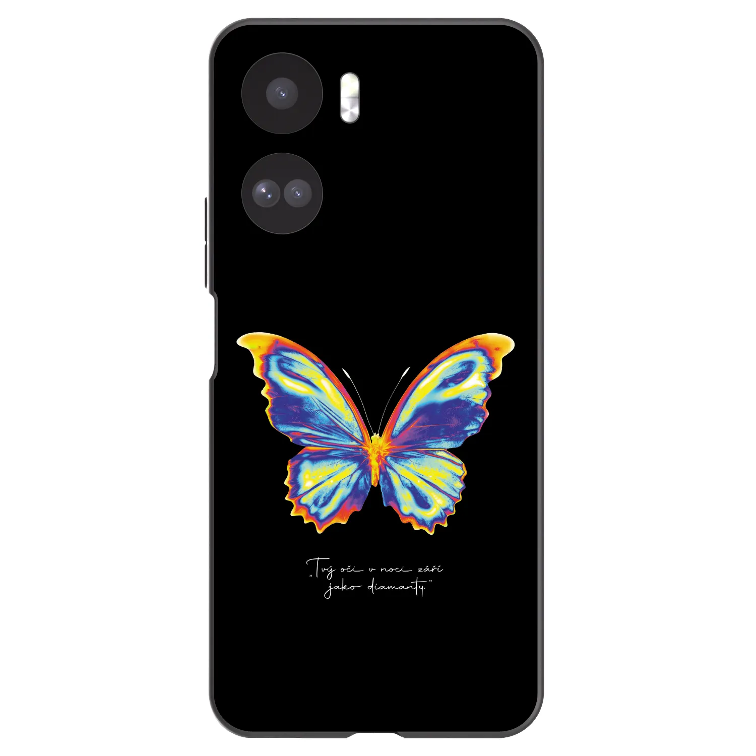 Picasee crna silikonska maskica za Honor 90 Lite 5G - Diamanty Black