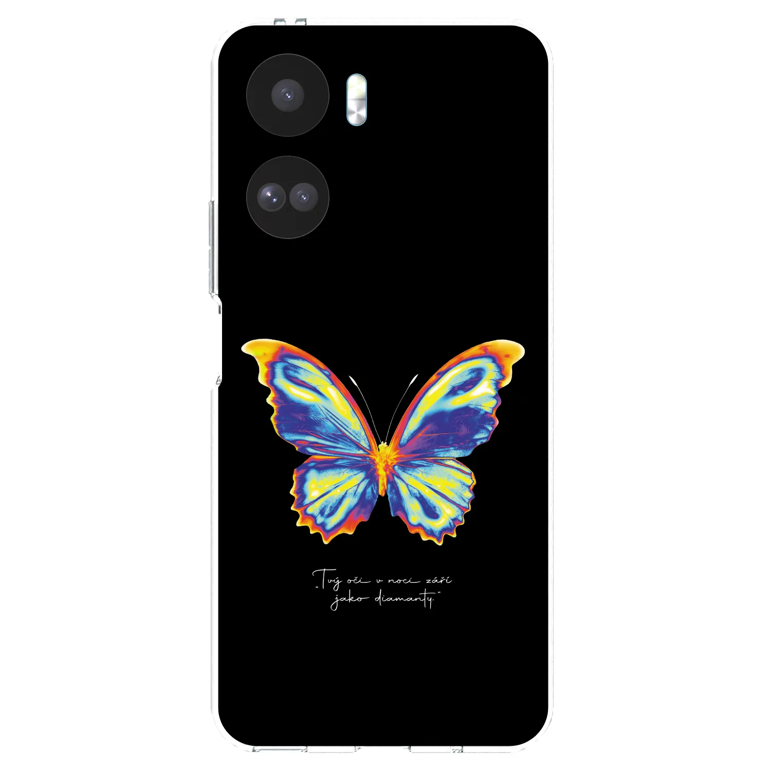 Picasee silikonska prozirna maskica za Honor 90 Lite 5G - Diamanty Black