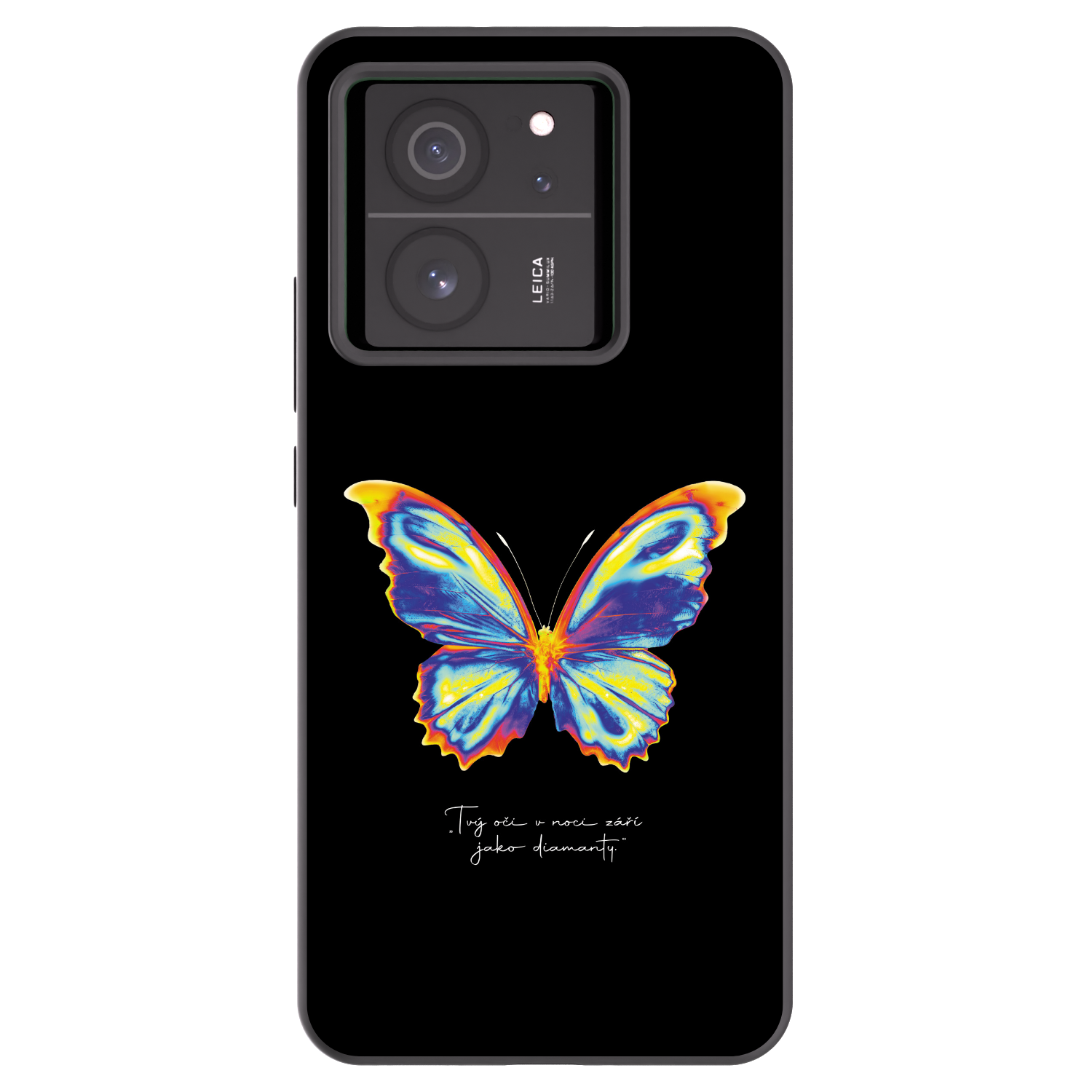 Picasee crna silikonska maskica za Xiaomi 13T Pro - Diamanty Black