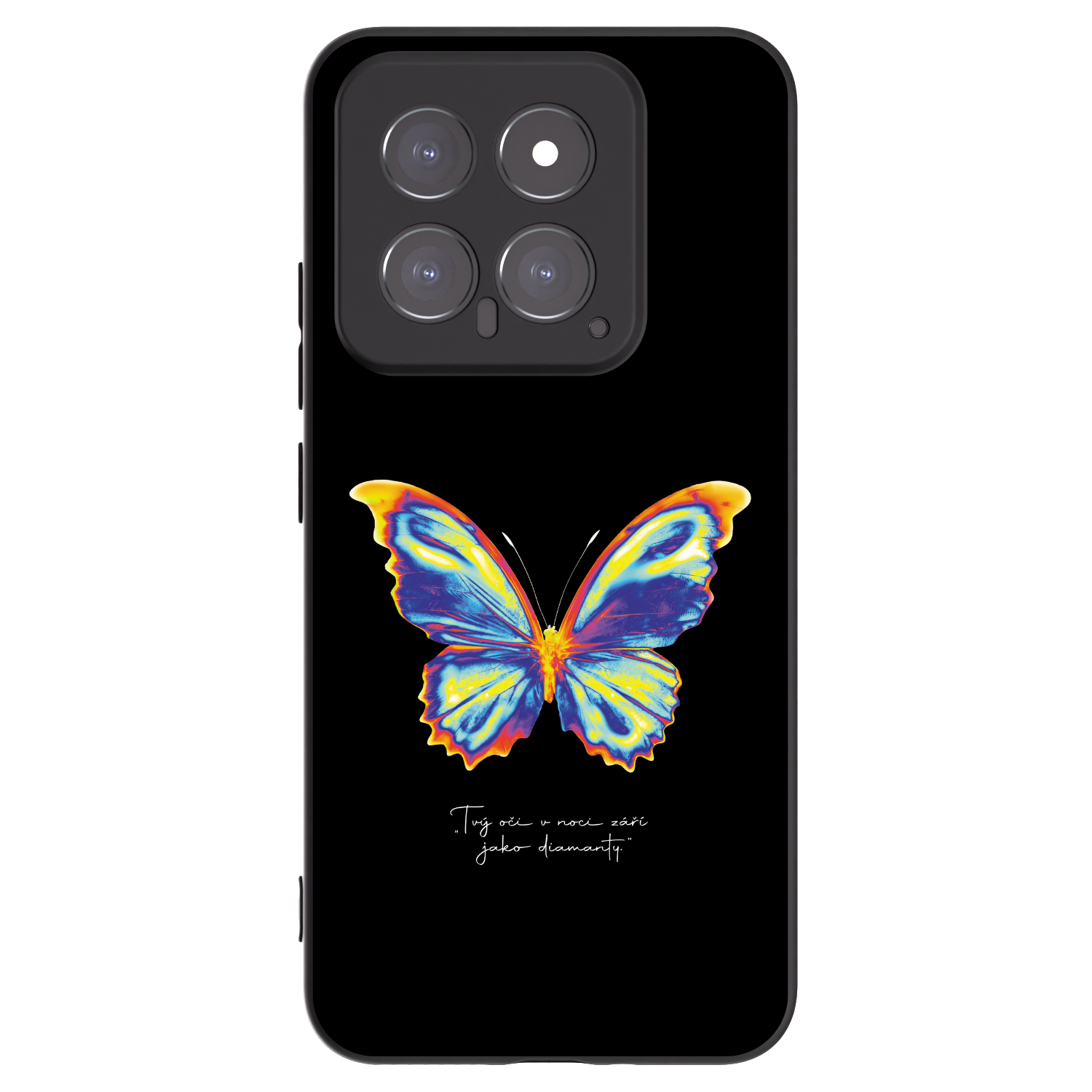 Picasee crna silikonska maskica za Xiaomi 14 - Diamanty Black