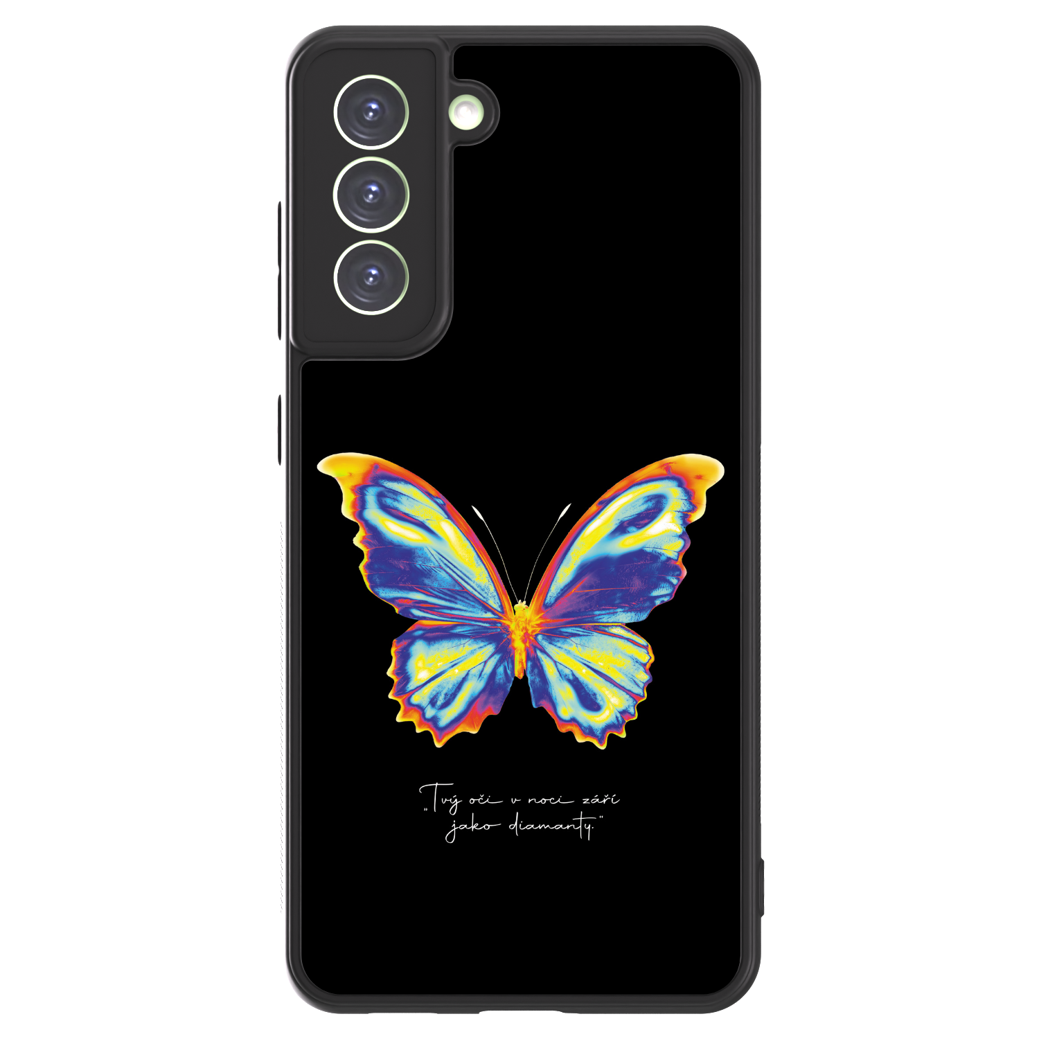 Picasee ULTIMATE CASE PowerShare za Samsung Galaxy S21 FE 5G - Diamanty Black