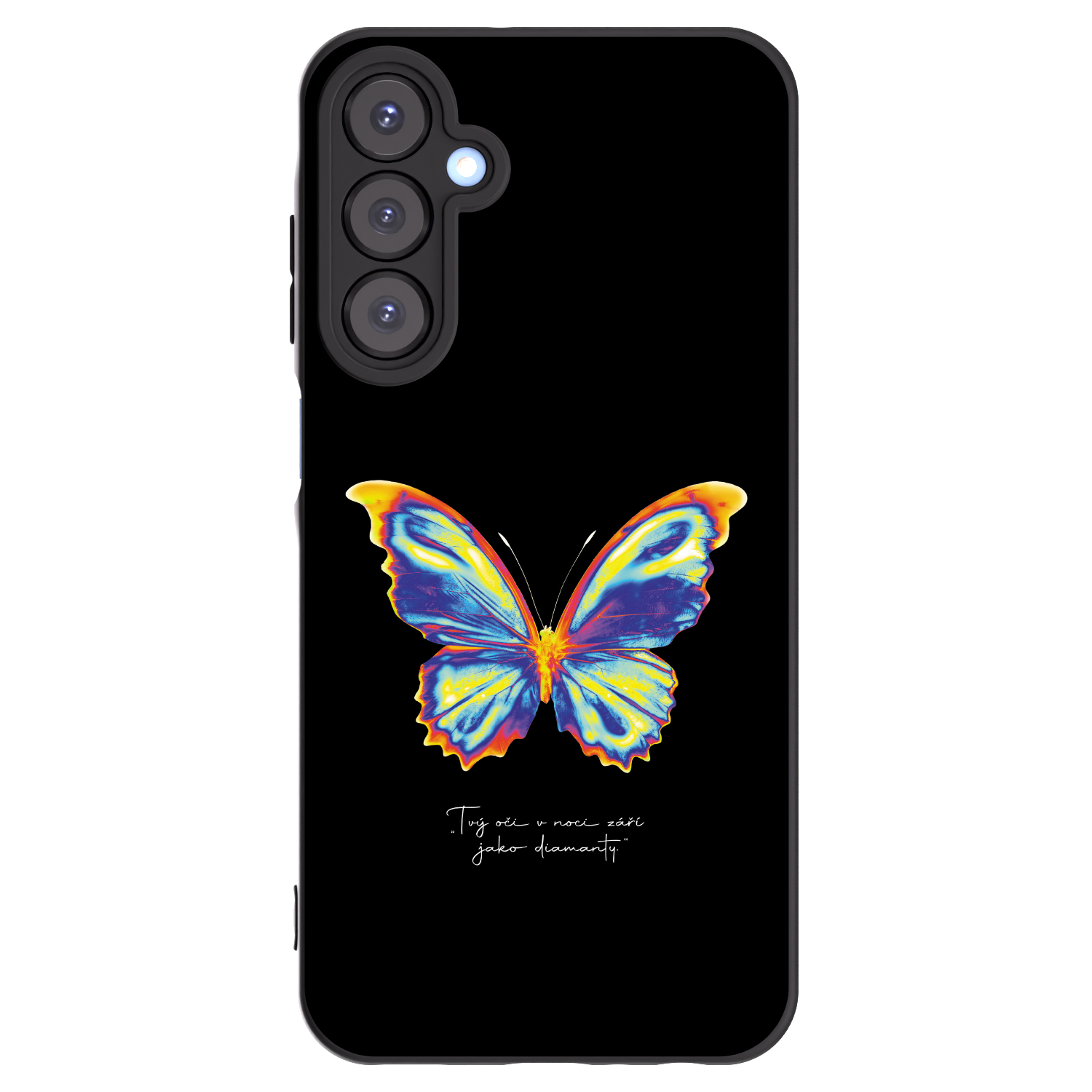 Picasee crna silikonska maskica za Samsung Galaxy A25 A256B 5G - Diamanty Black