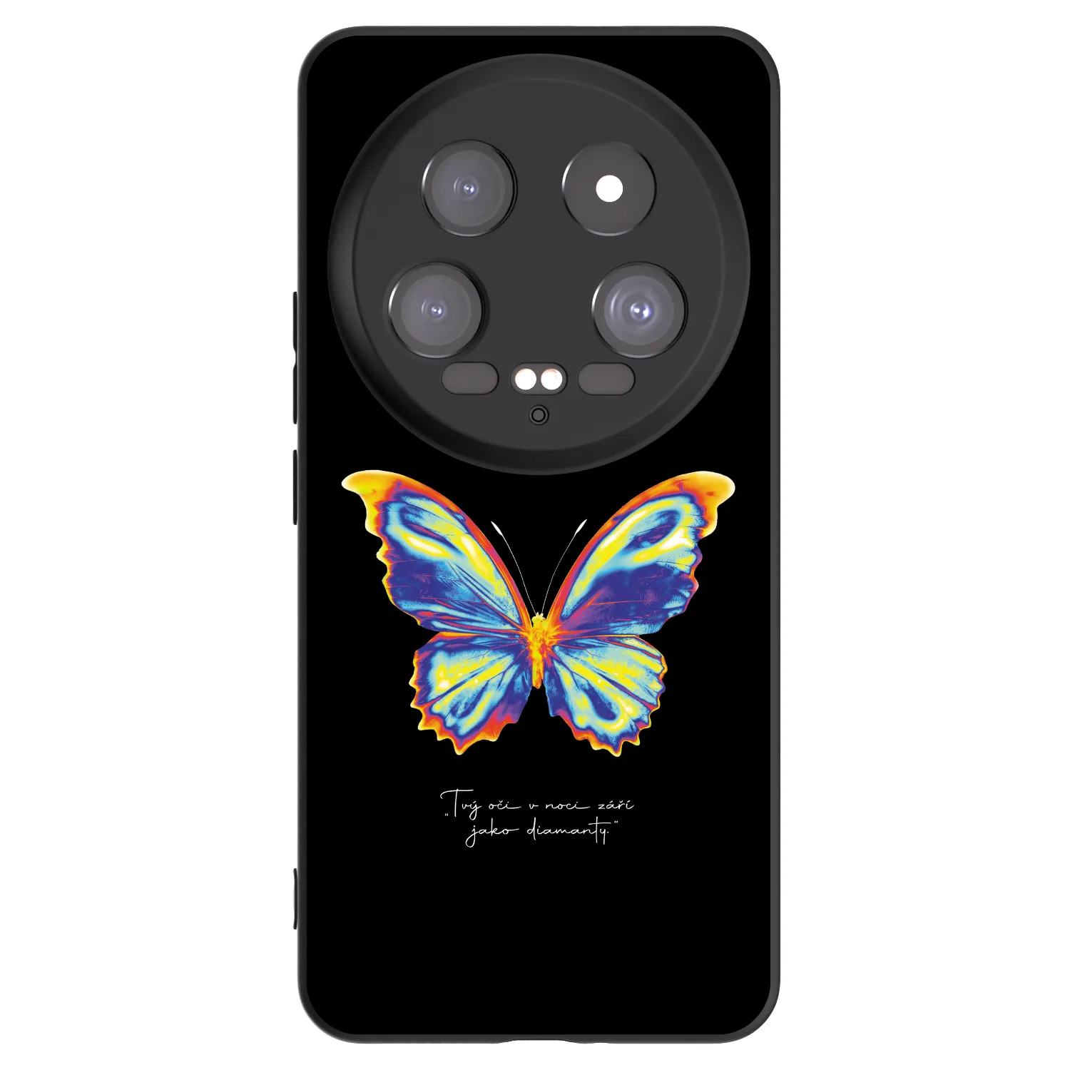 Picasee crna silikonska maskica za Xiaomi 14 Ultra - Diamanty Black