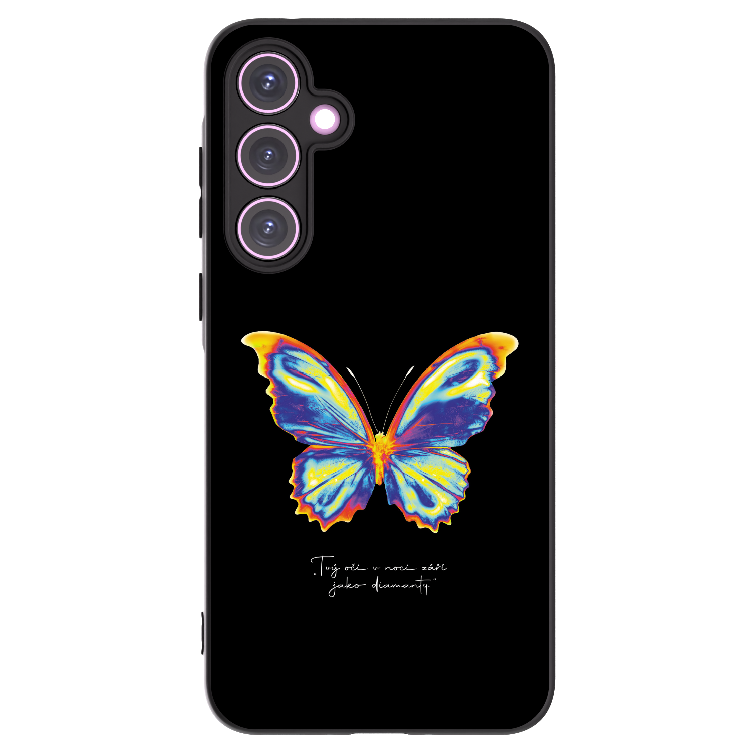 Picasee crna silikonska maskica za Samsung Galaxy A35 5G A356B - Diamanty Black